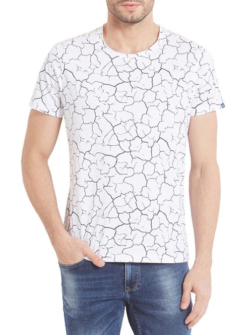 monochrome white cotton t-shirt - 14332177 -  Standard Image - 0