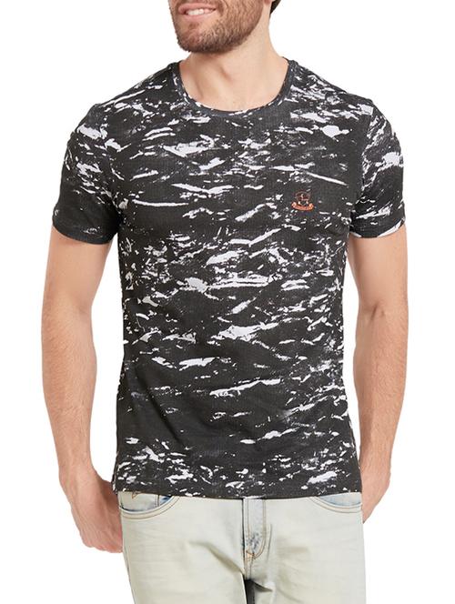 monochrome black cotton t-shirt - 14332182 - Standard Image - 0