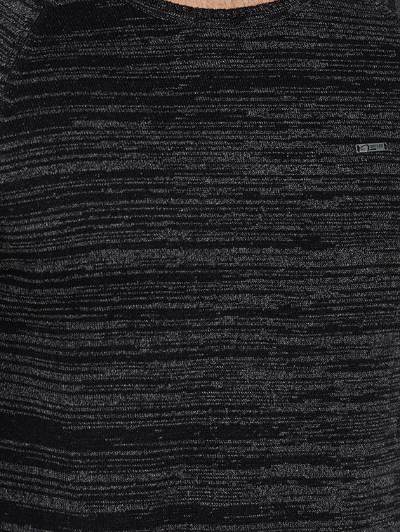 black cotton t-shirt - 14332248 - Standard Image - 3