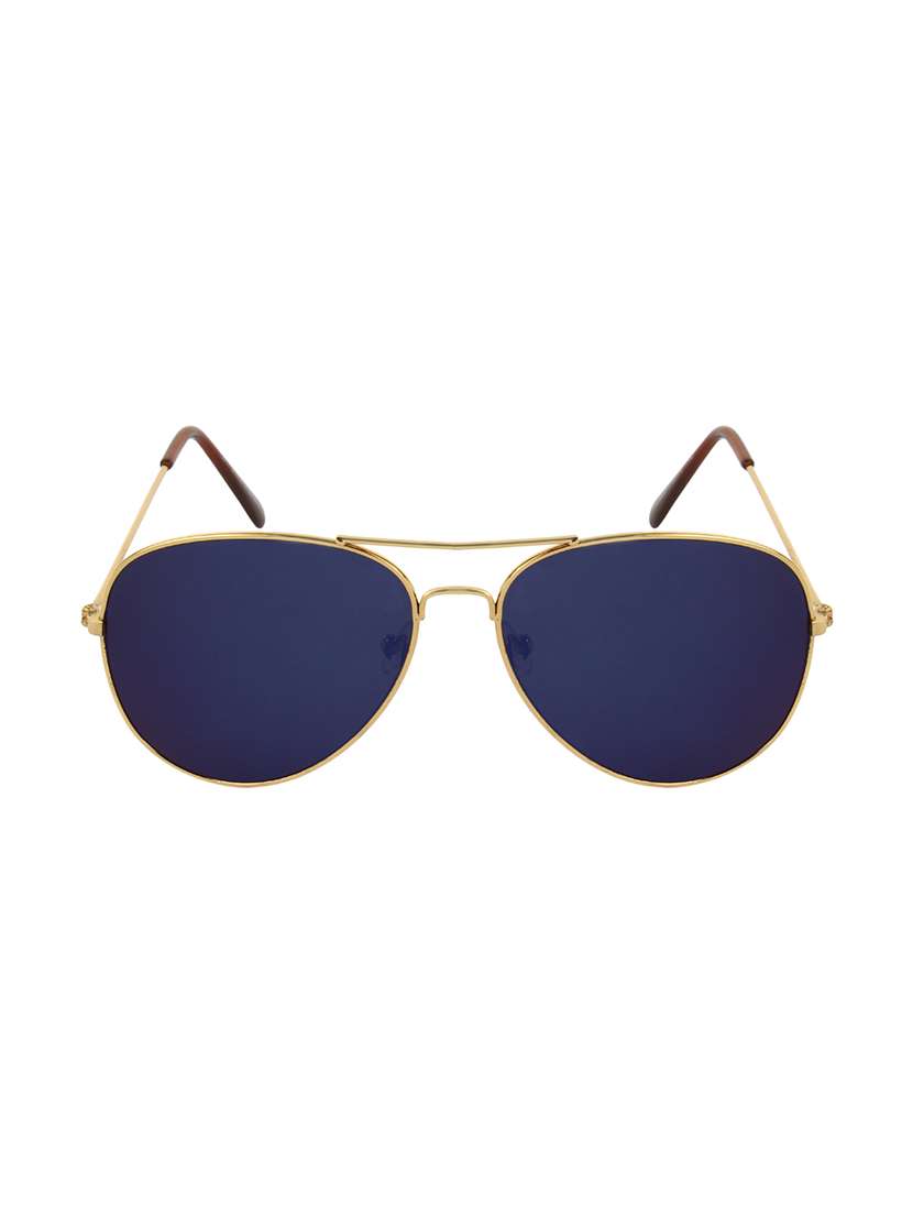 zyaden gold rim aviator sunglasses