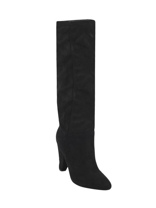 black knee length boot - 14350669 -  Standard Image - 0