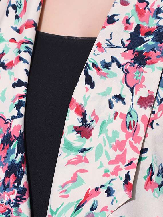 multicolored printed jacket - 14352830 - Standard Image - 3