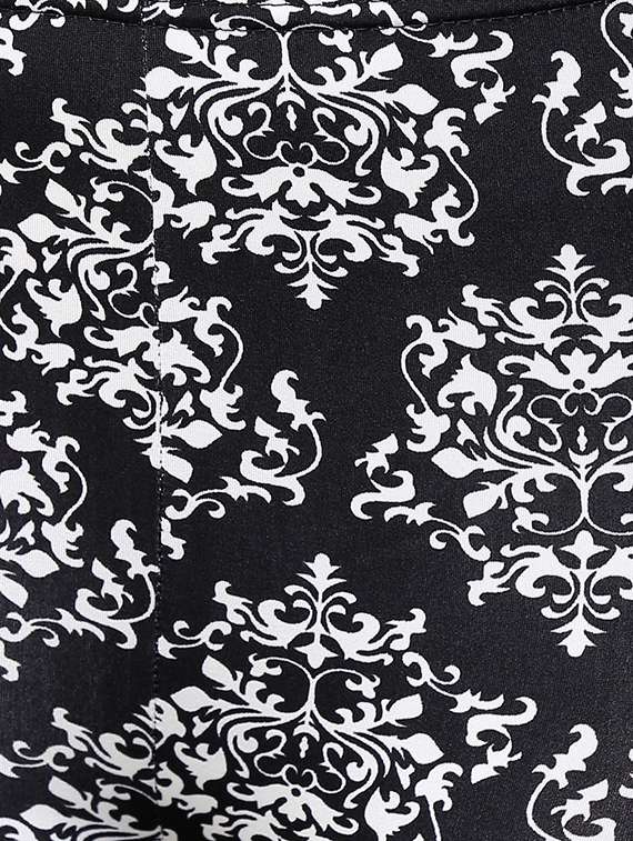 black poly spandex leggings - 14356316 -  Standard Image - 3