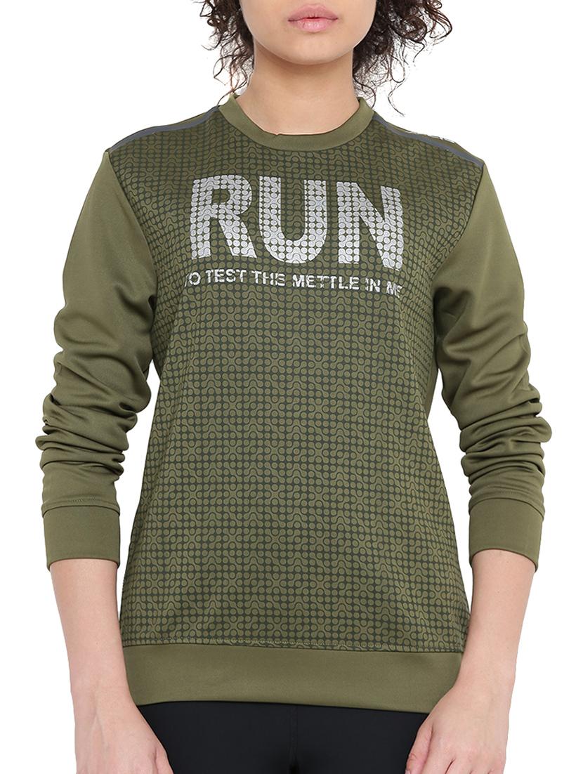 crew neck printed sweatshirt - 14359075 - Zoom Image - 0