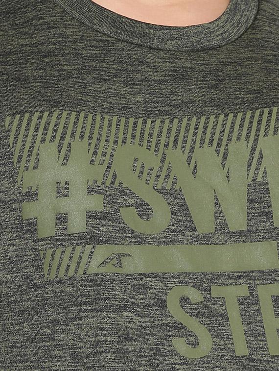 green regular sweatshirt - 14359077 - Standard Image - 3