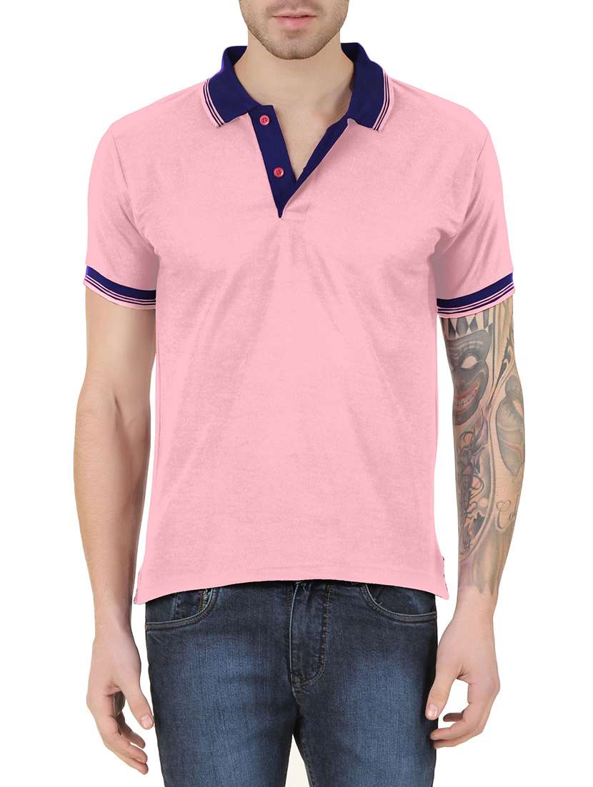 pink cotton t-shirt - 14363280 -  Zoom Image - 0