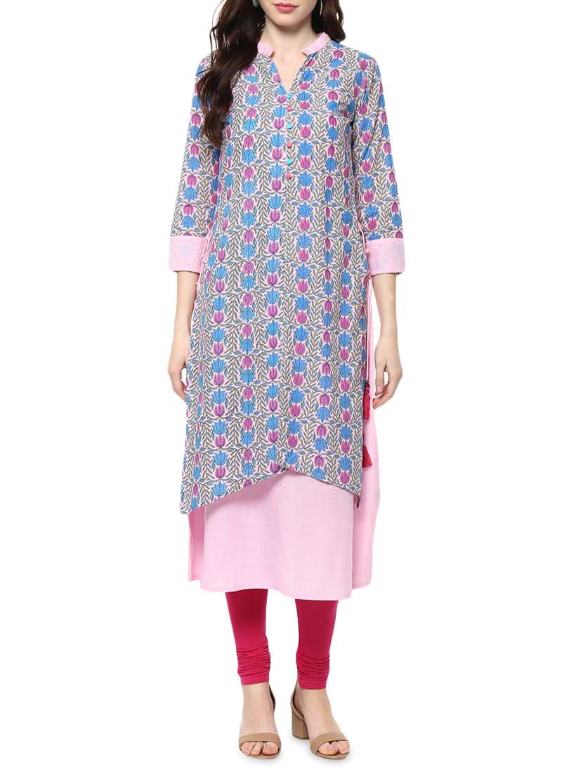 limeroad layered kurtis