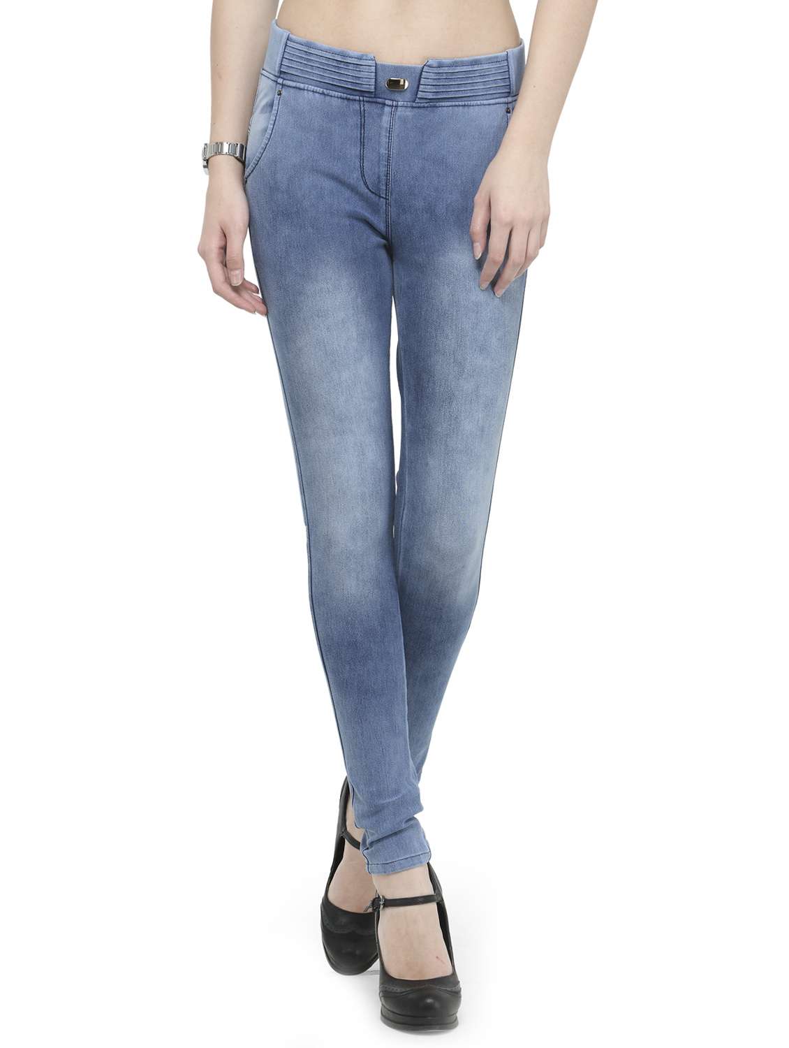 blue denim jeggings - 14366617 - Zoom Image - 0
