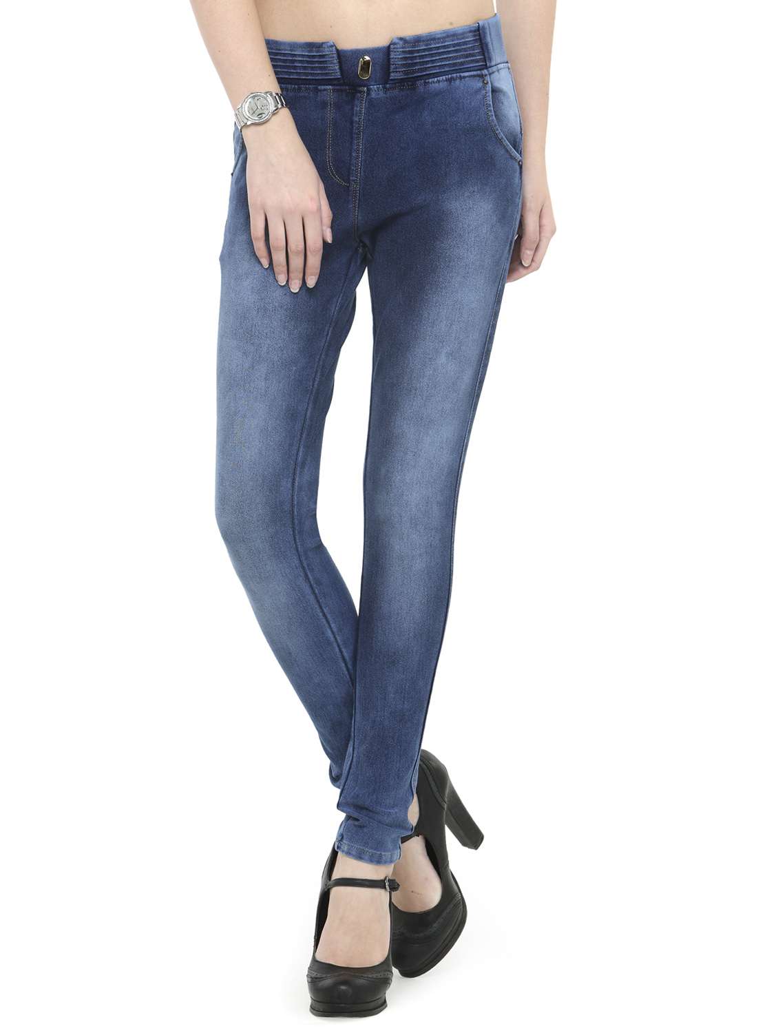 blue denim jeggings - 14366618 - Zoom Image - 0