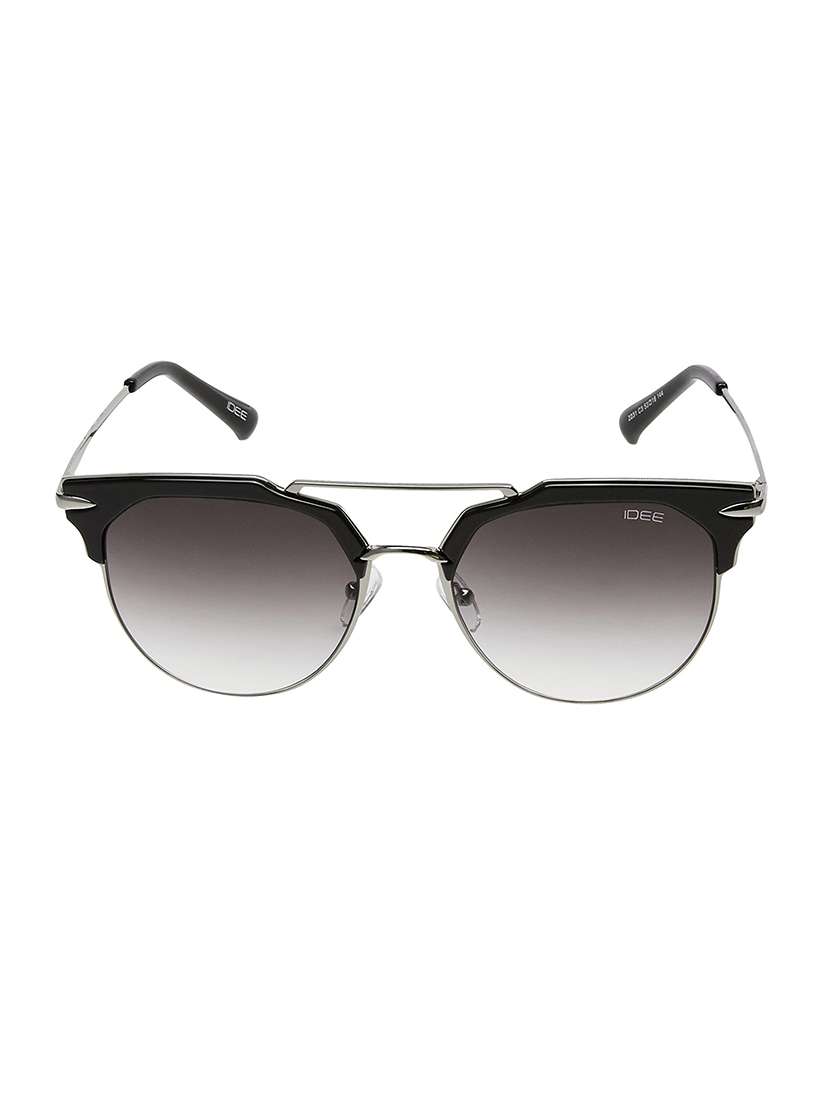 idee gradient round unisex sunglasses - (ids2231c3sg|53|smoke gradient color)