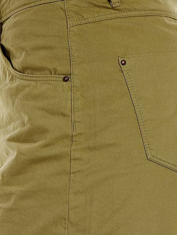 green cotton hot pants - 14367783 - Standard Image - 3