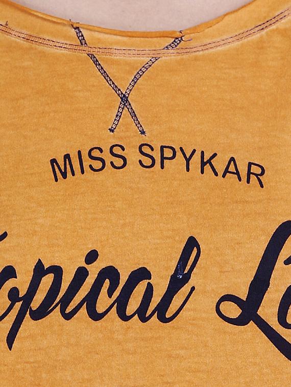orange cotton regular tshirt - 14367806 - Standard Image - 3