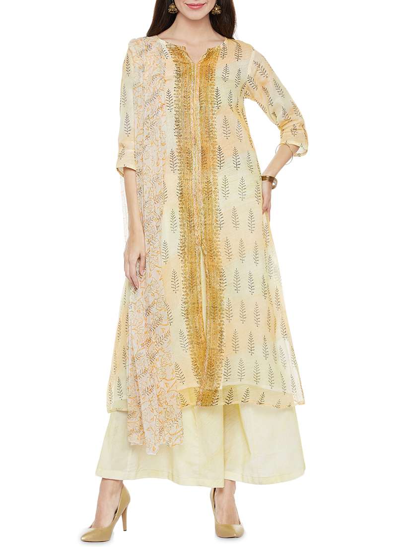 printed unstitched palazzo suit