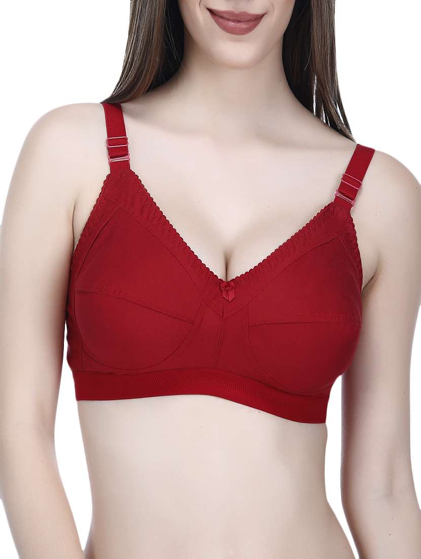 women pack of 2 solid bra - 14372429 -  Standard Image - 3