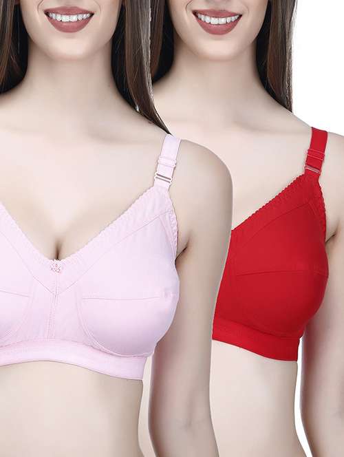 set of 2 floral patch bra  - 14372431 -  Standard Image - 0