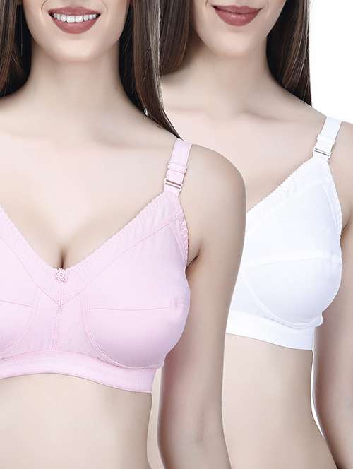 set of 2 floral patch bra  - 14372433 -  Standard Image - 0