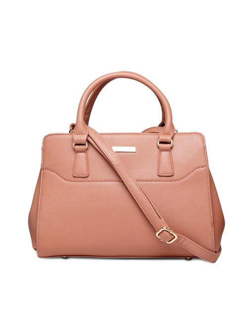 pink leatherette  regular handbag - 14373227 -  Standard Image - 0