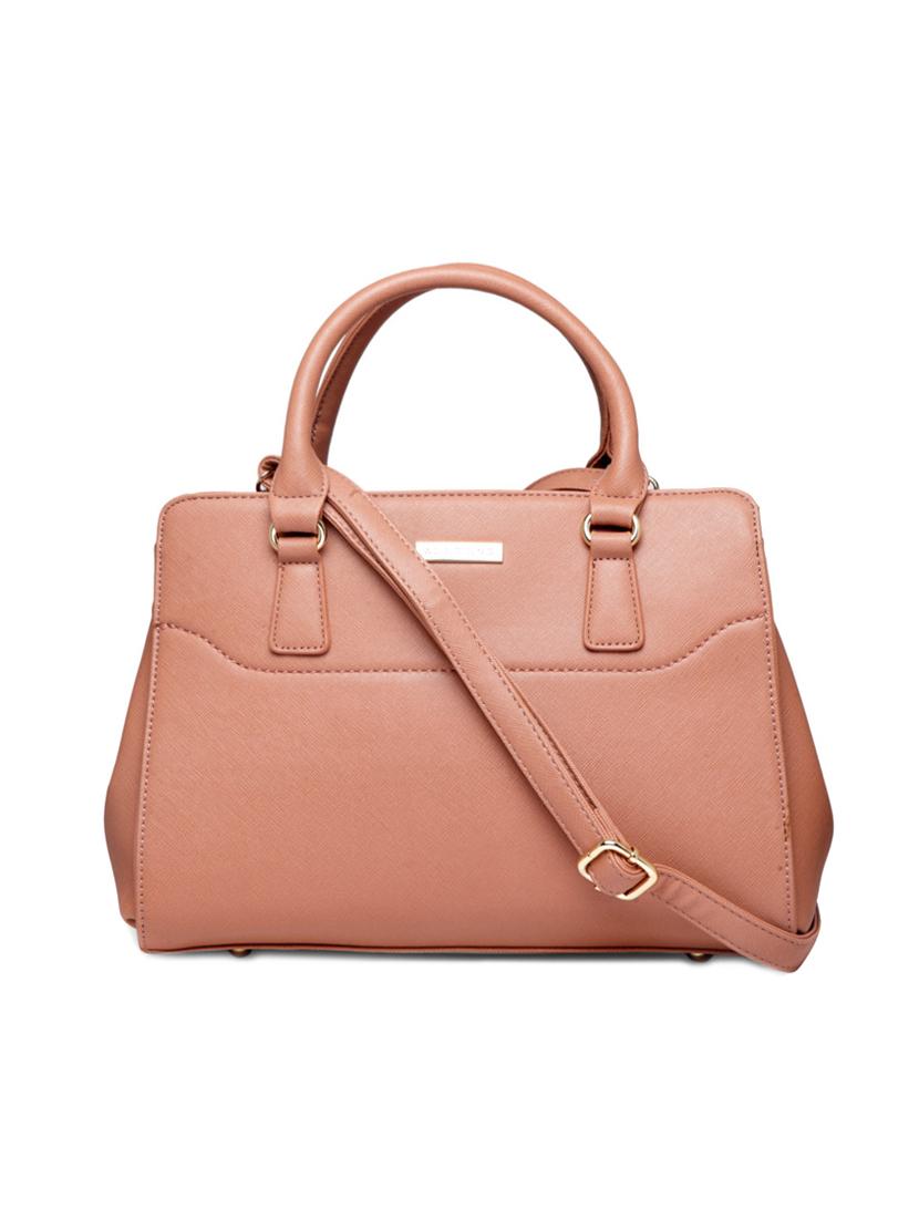 pink leatherette  regular handbag - 14373227 -  Zoom Image - 0