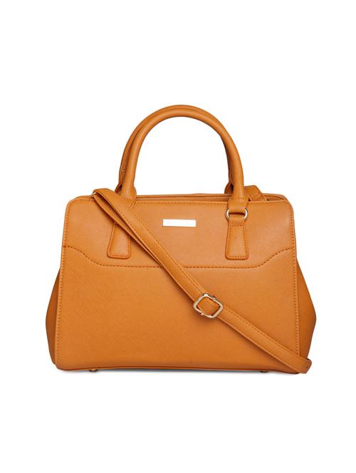 brown leatherette  regular handbag - 14373228 -  Standard Image - 0