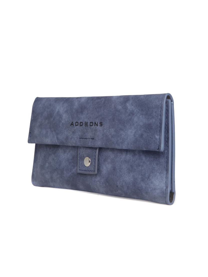 blue leatherette wallet - 14373250 - Standard Image - 3