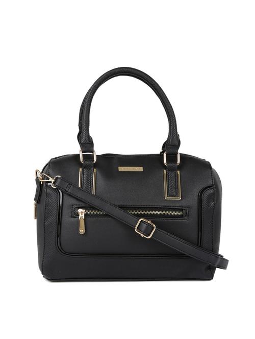 black leatherette handbag - 14373262 -  Standard Image - 0