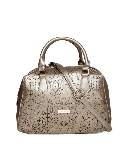 metallic leatherette handbag - 14373270 -  Standard Image - 0