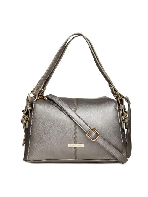 metallic leatherette handbag - 14373276 - Standard Image - 0