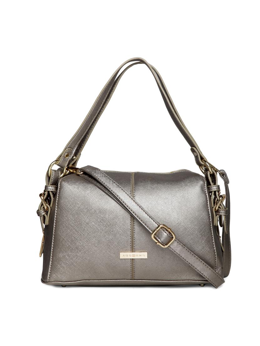metallic leatherette handbag - 14373276 - Zoom Image - 0