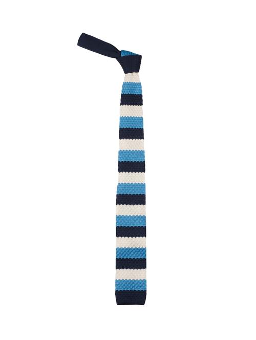 blue micro fibre tie - 14375197 -  Standard Image - 0