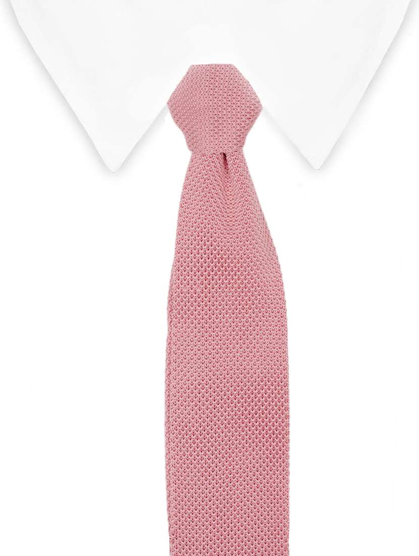 pink micro fibre tie - 14376832 -  Standard Image - 3