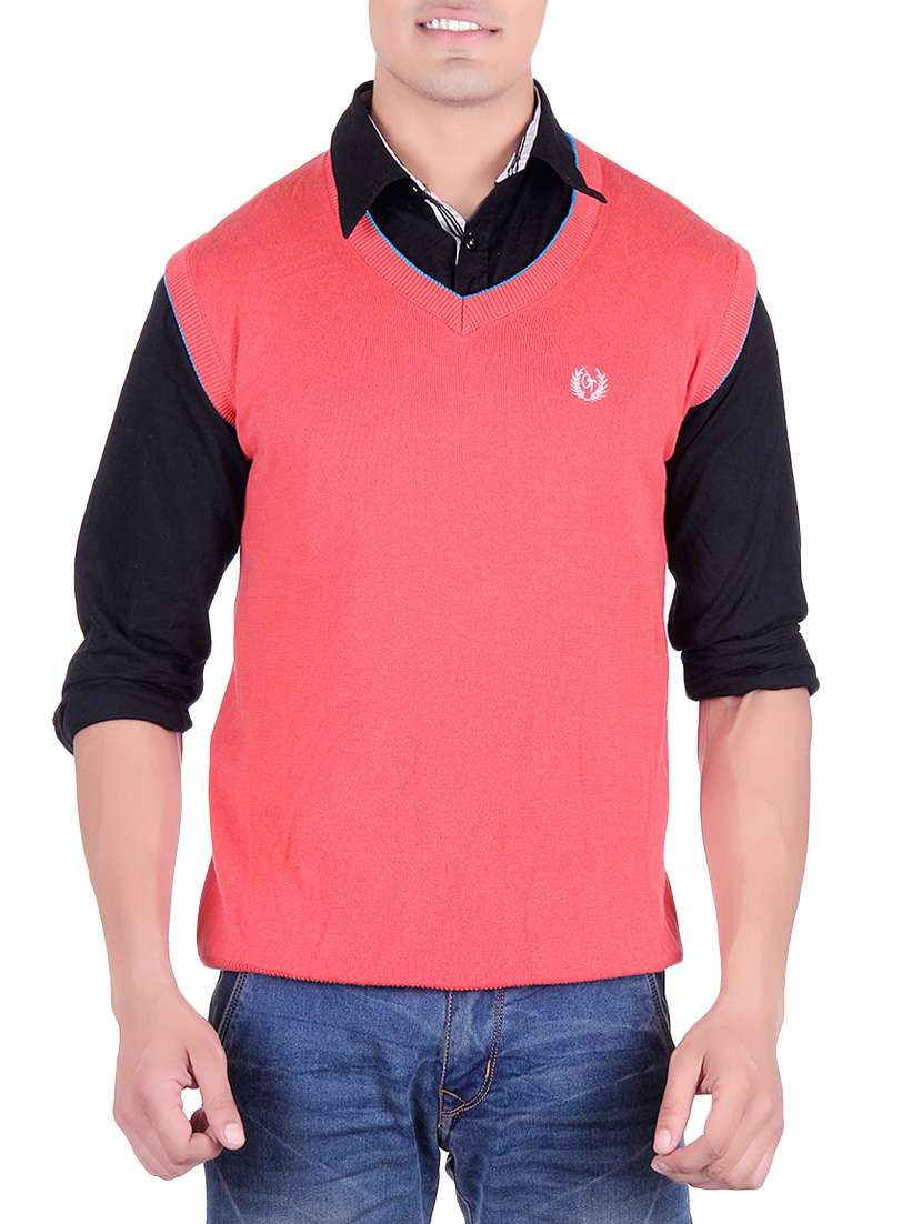 pink solid pullover - 14381034 - Zoom Image - 0