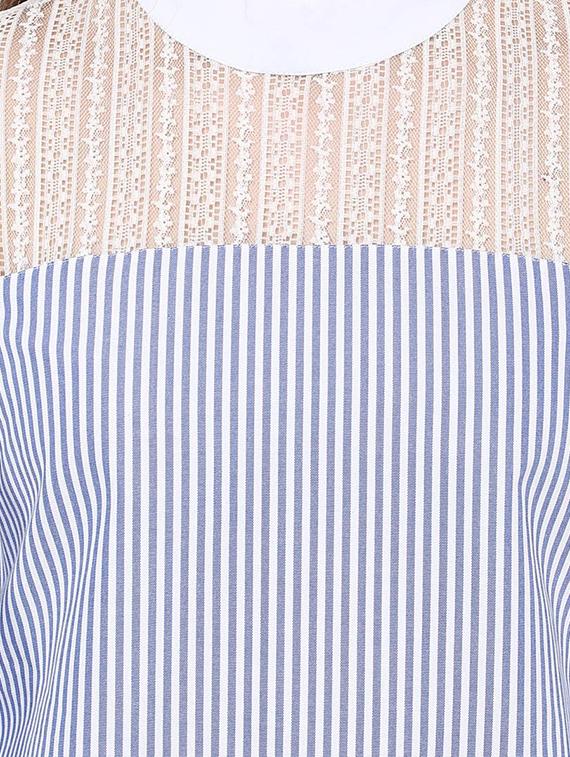women's straight mock neck top - 14381053 - Standard Image - 3