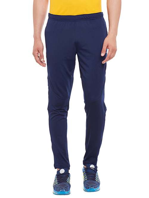 navy blue polyester track pant - 14389855 - Standard Image - 0