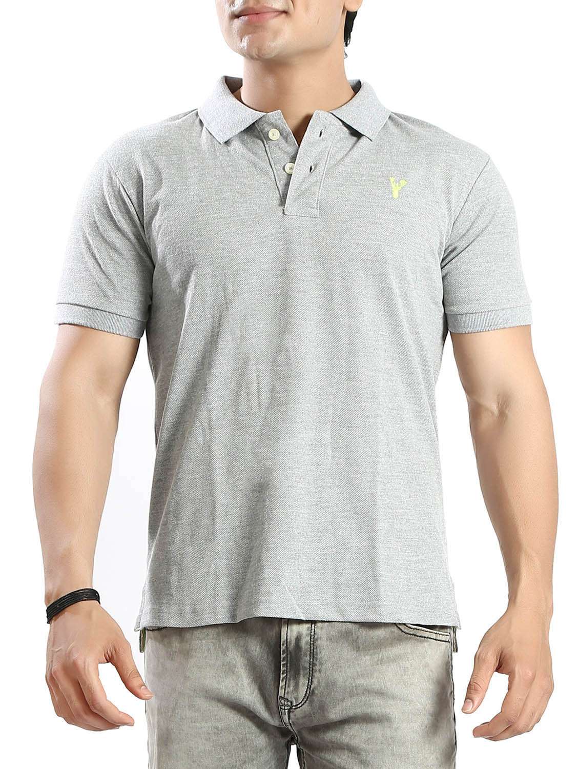 grey cotton t-shirt