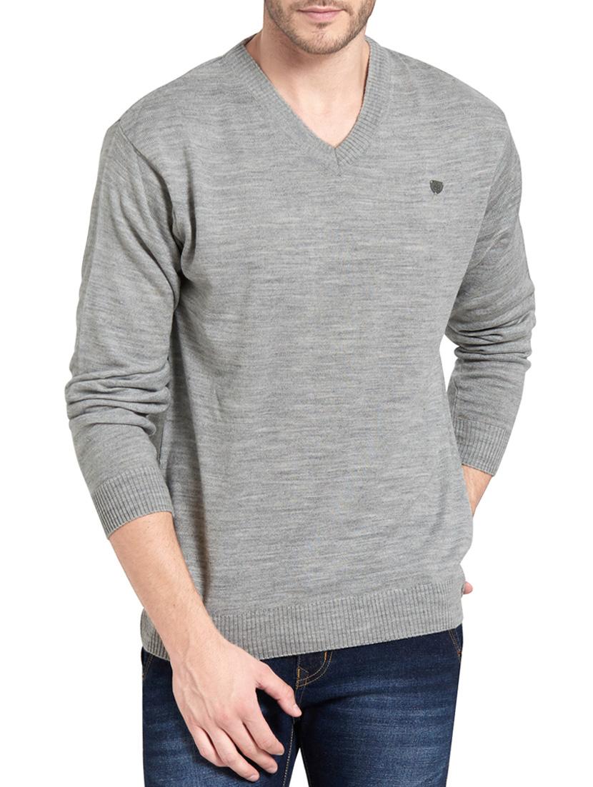grey cotton pullover - 14404486 -  Zoom Image - 0