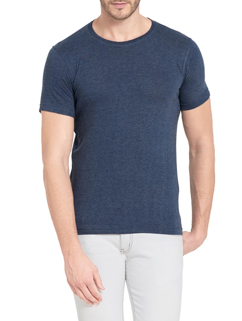 blue cotton t-shirt - 14404513 - Zoom Image - 0