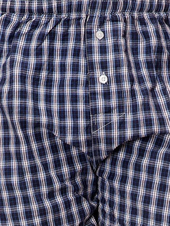 dark blue cotton boxer - 14408018 - Standard Image - 3