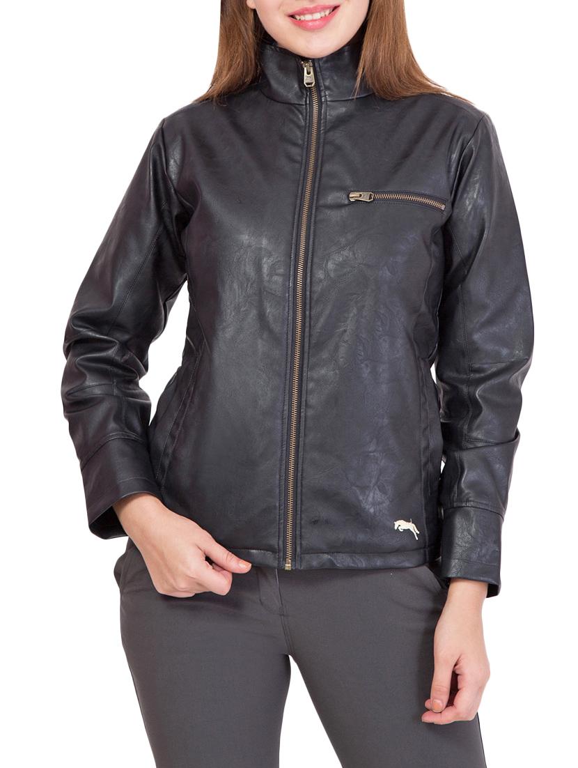 black pu leatherleatherette jacket - 14414389 - Zoom Image - 0