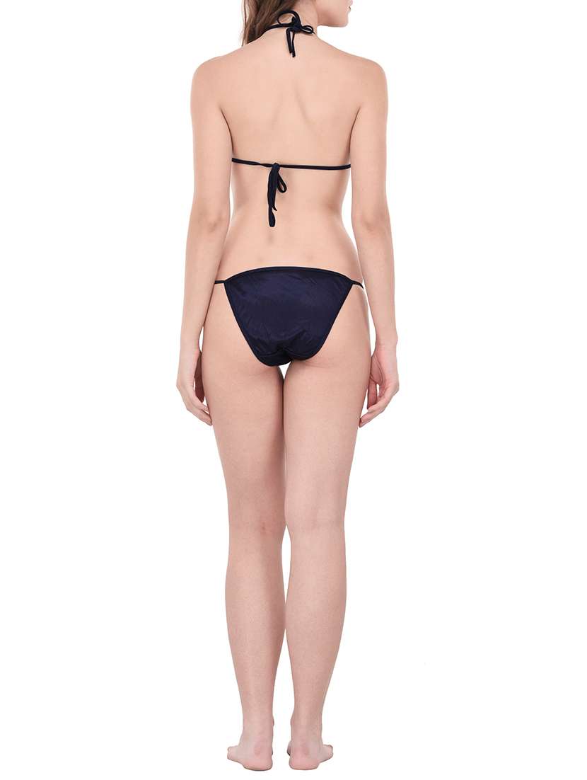 navy blue nightwear set - 14420167 -  Standard Image - 3