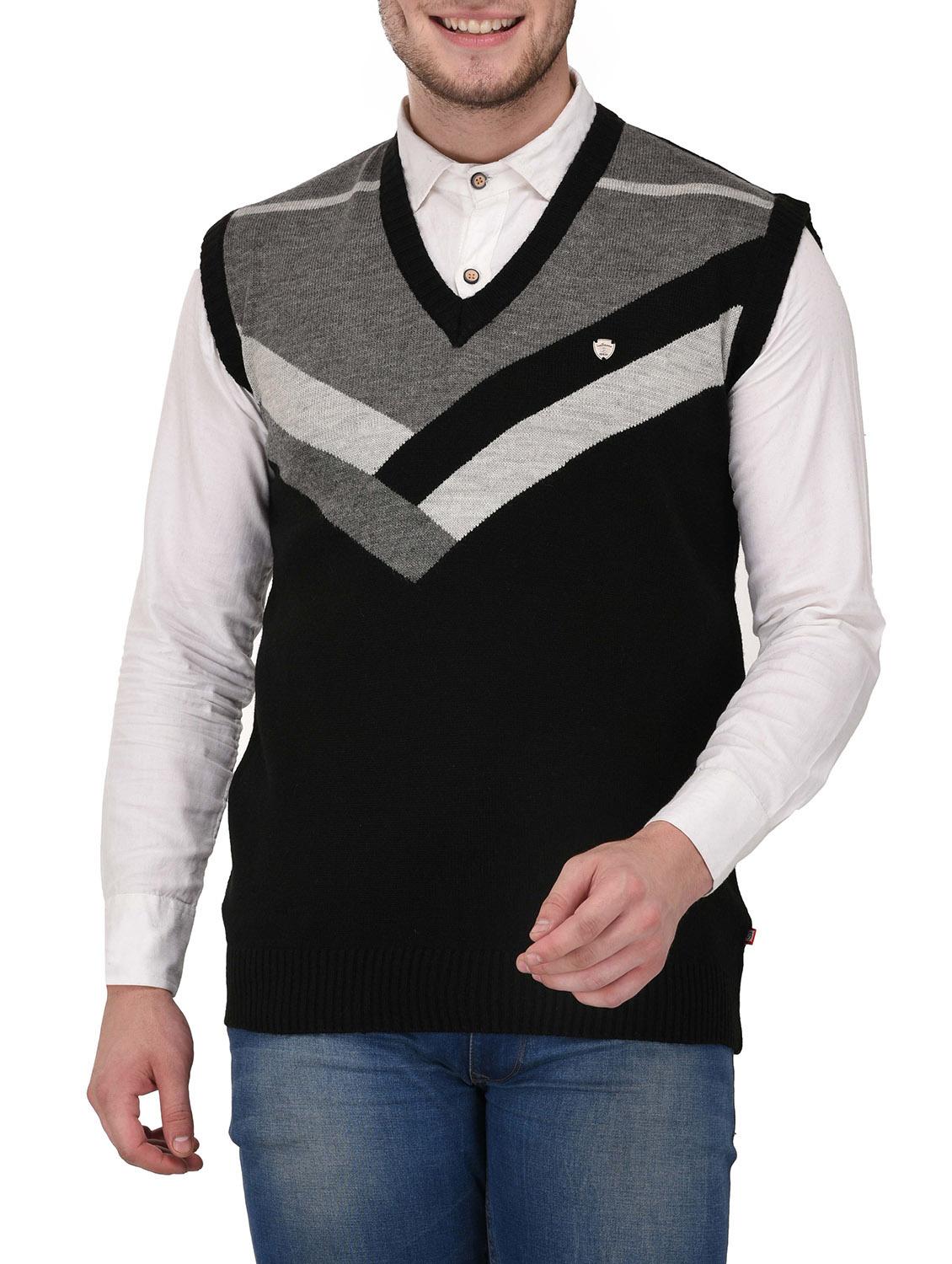 black acrylic sweater - 14425123 -  Zoom Image - 0