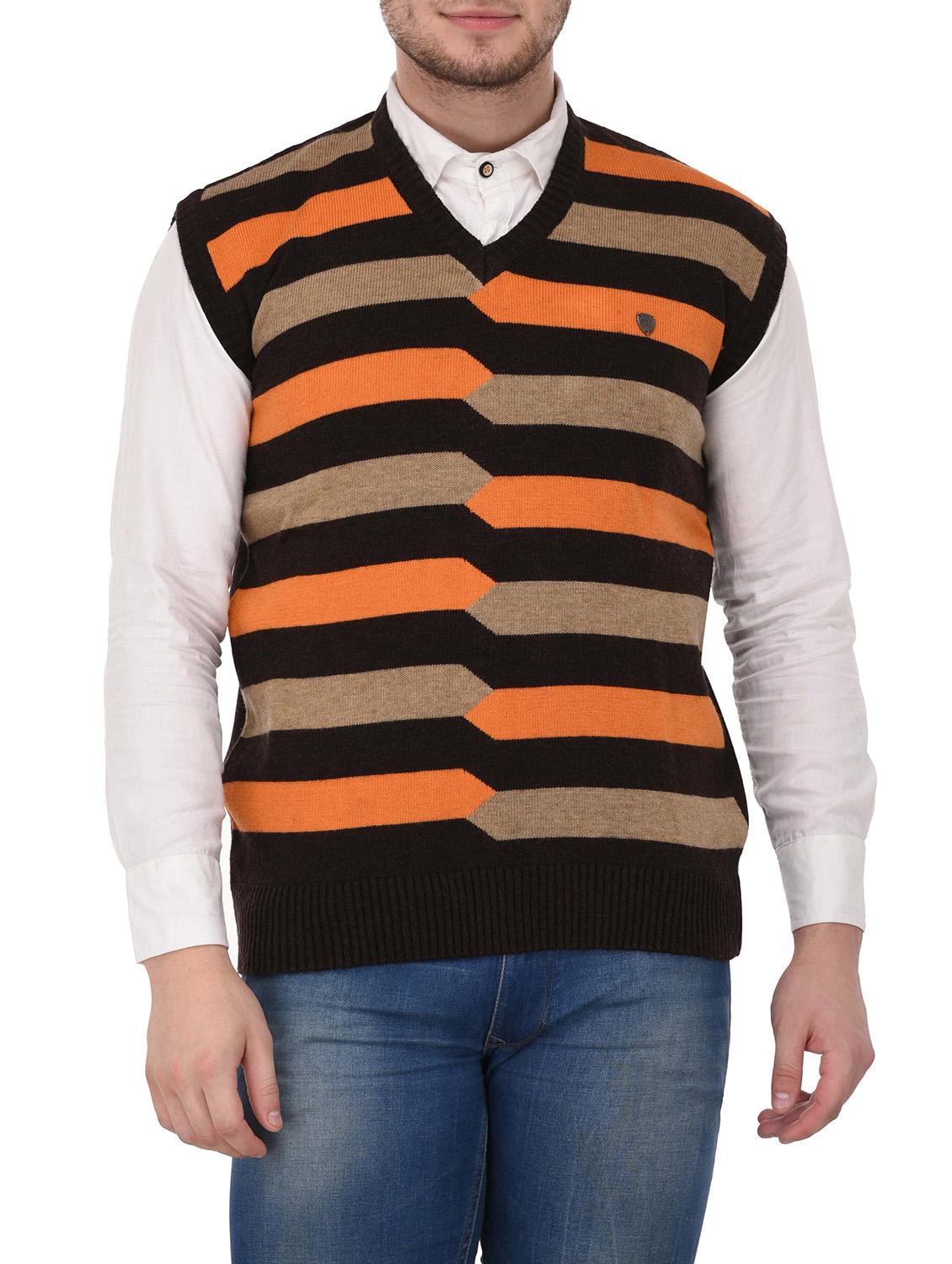 brown acrylic sweater - 14425125 -  Zoom Image - 0