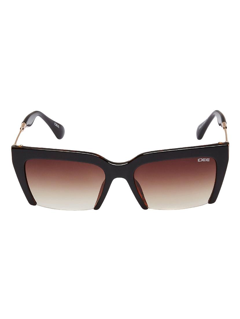 idee gradient square women's sunglasses - (ids2158c3sg|55|brown gradient color) - 14426683 -  Zoom Image - 0