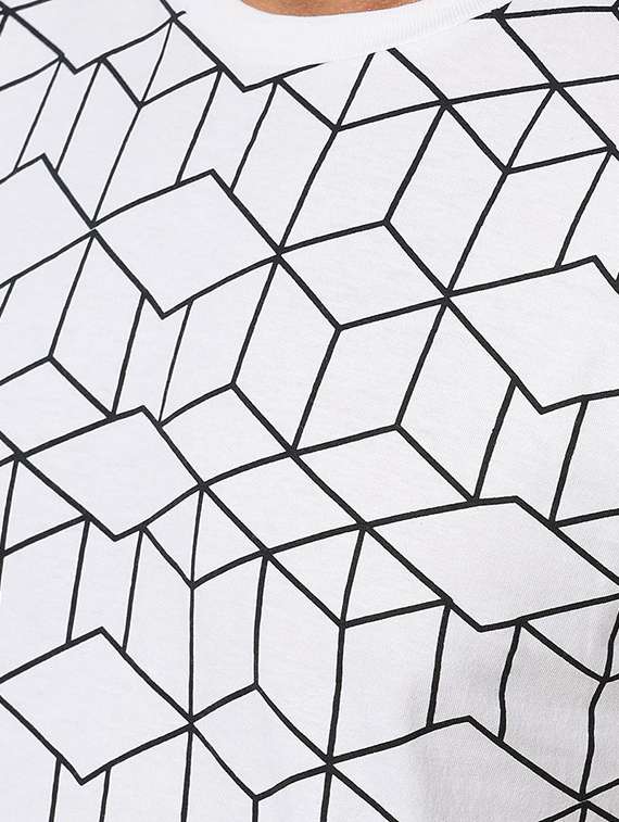 monochrome cotton t-shirt - 14435172 -  Standard Image - 3