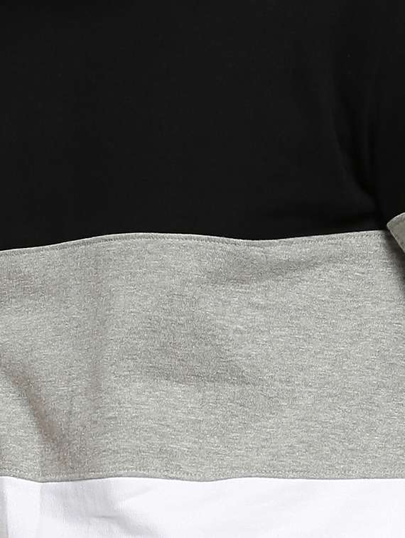 mens color block sweatshirt - 14435182 -  Standard Image - 3