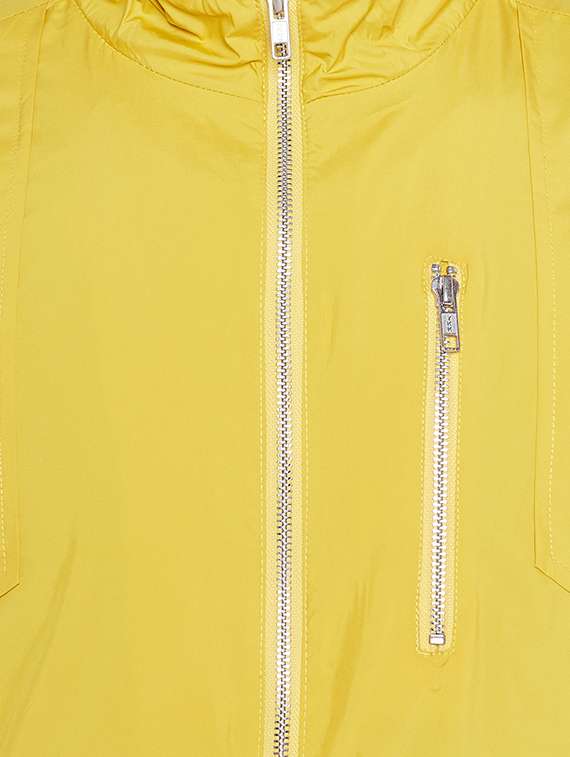 yellow polyester casual jacket - 14436813 -  Standard Image - 3