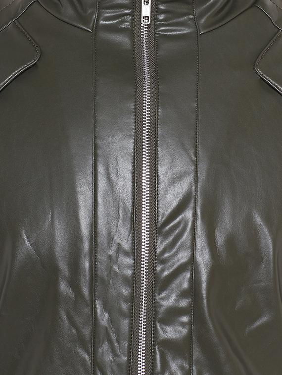 green biker jacket - 14436817 - Standard Image - 3