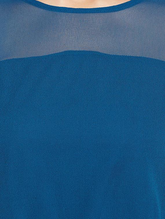 blue blouson dress - 14438371 - Standard Image - 3