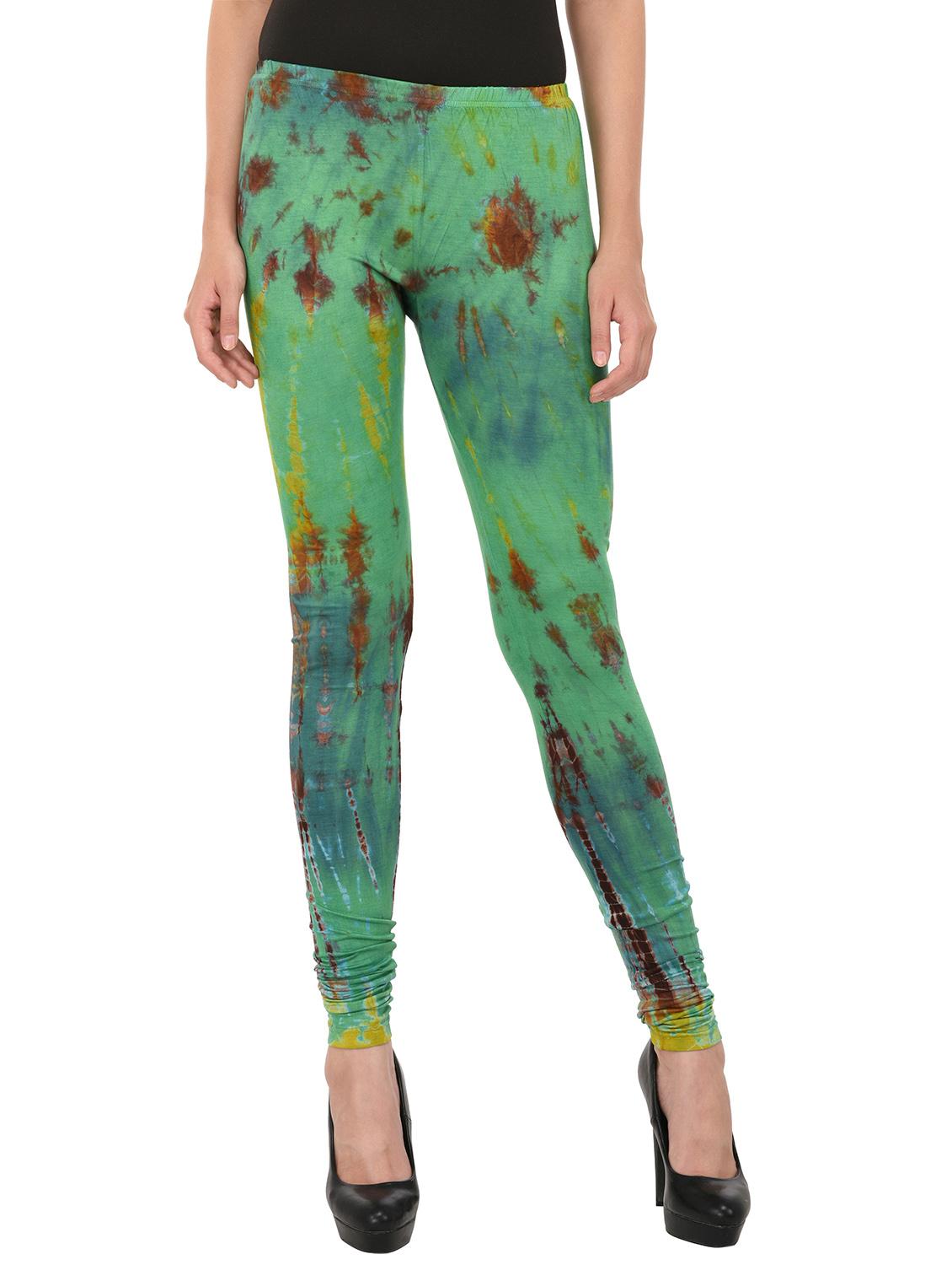 green printed legging - 14439837 - Zoom Image - 0