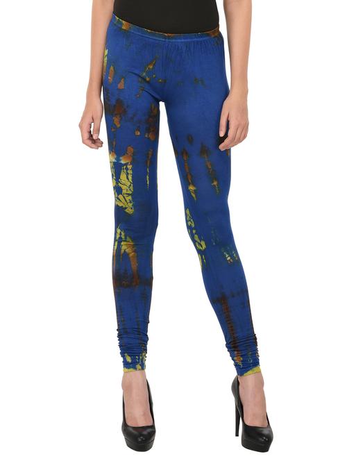 dark blue printed legging - 14439838 - Standard Image - 0