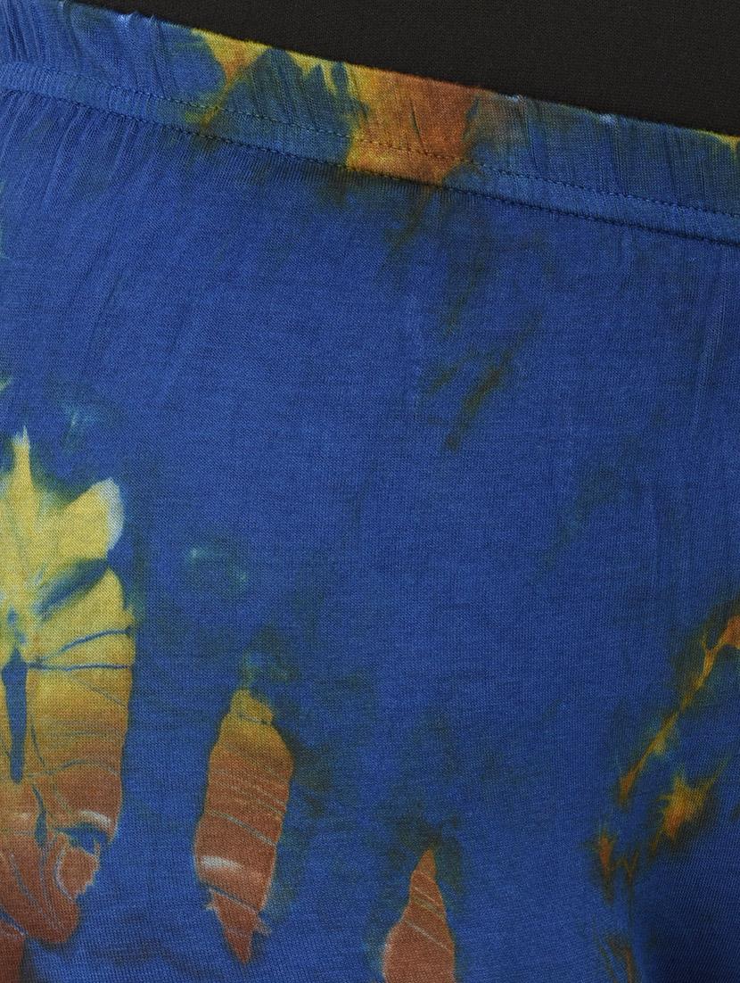 dark blue printed legging - 14439838 - Standard Image - 3